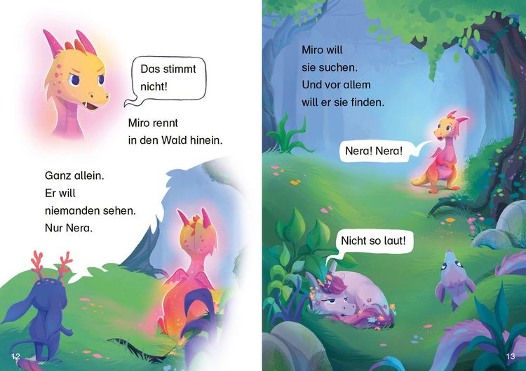 Produktbild: Miro Glitzerdrache und das Einhorn