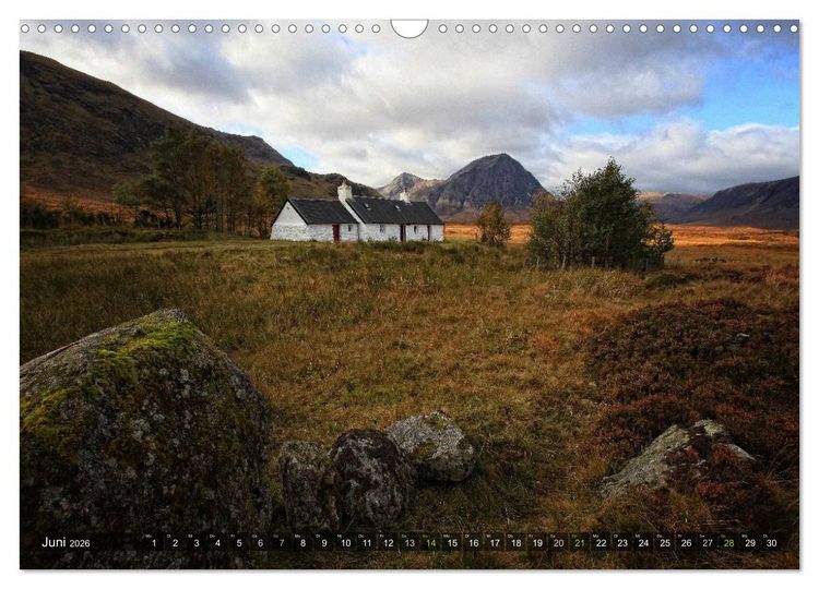Produktbild: Wunderbares Schottland (Wandkalender 2026 DIN A3 quer), CALVENDO Monatskalender
