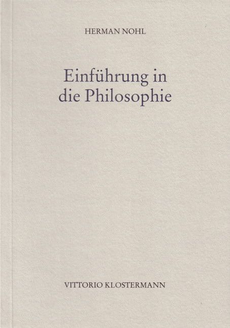 Produktbild: Einf&uuml;hrung in die Philosophie