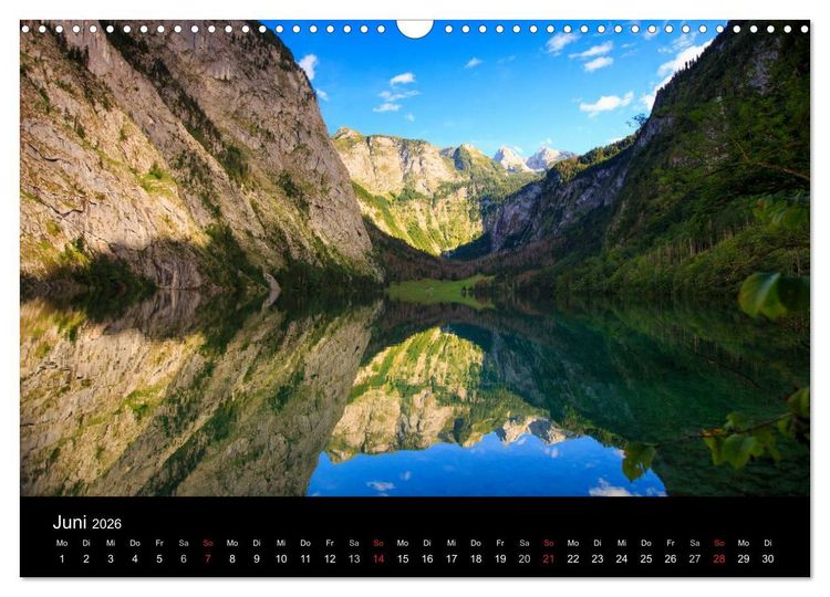 Produktbild: Berchtesgadener Land (Wandkalender 2026 DIN A3 quer), CALVENDO Monatskalender