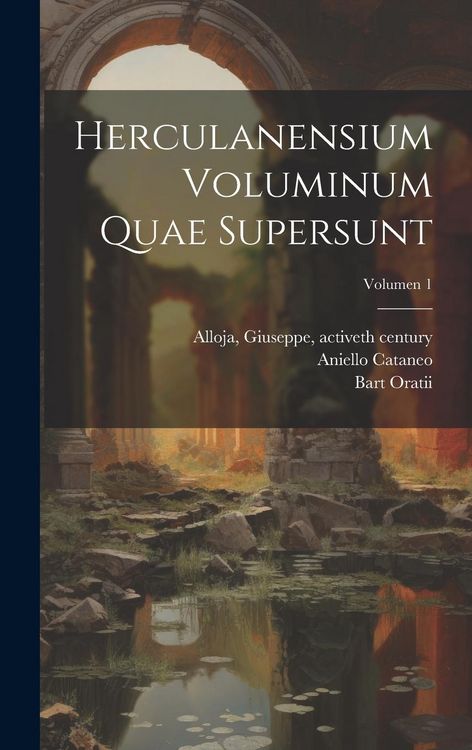 Produktbild: Herculanensium voluminum quae supersunt; Volumen 1