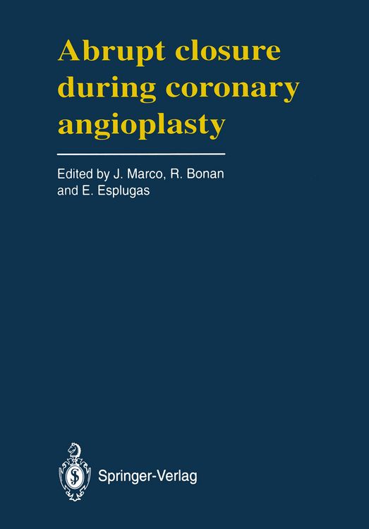 Produktbild: Abrupt Closure During Coronary Angioplasty