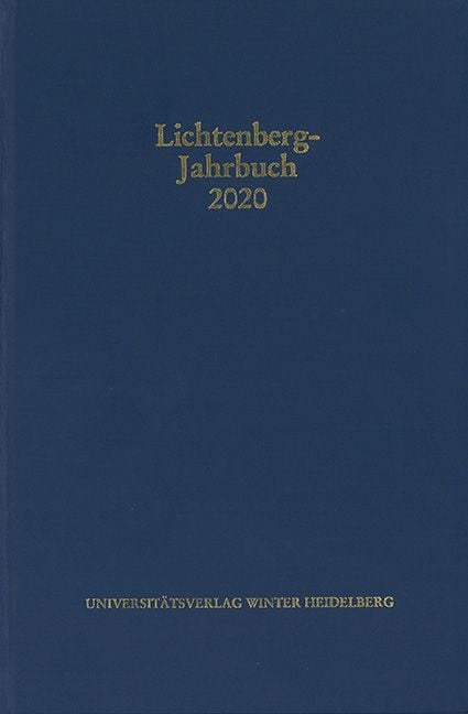Produktbild: Lichtenberg-Jahrbuch 2020