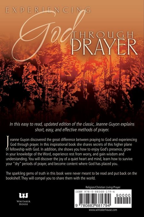 Produktbild: Experiencing God Through Prayer