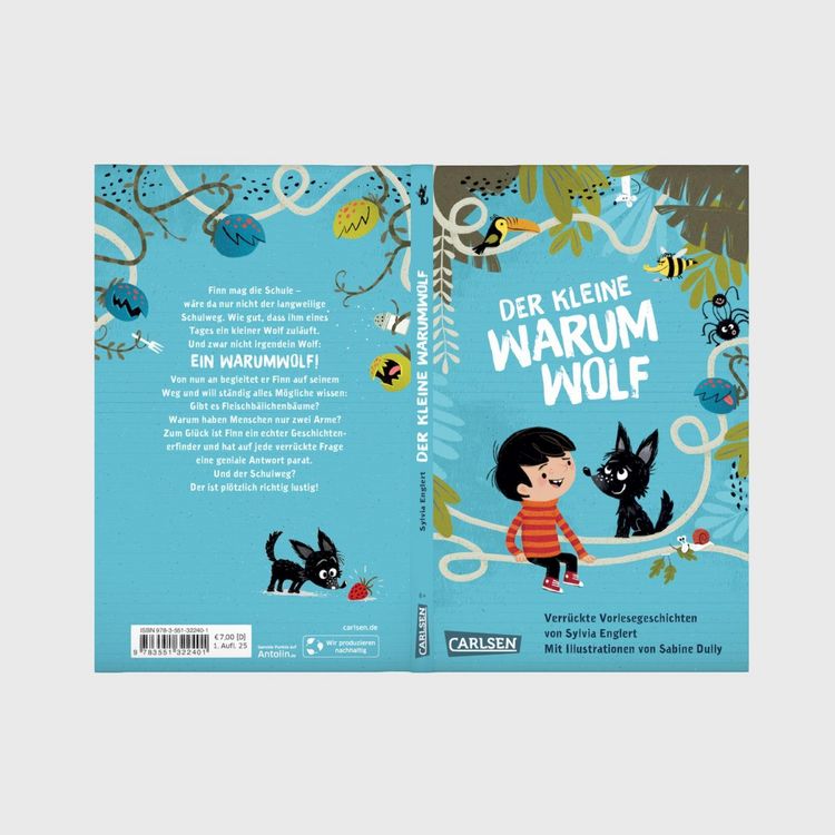 Produktbild: Der kleine Warumwolf
