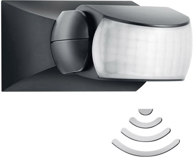 Produktbild: Steinel 600419 Decke, Wand Bewegungsmelder 120&deg; Relais Schwarz IP54