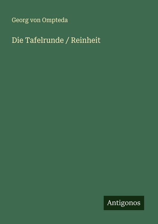 Produktbild: Die Tafelrunde / Reinheit