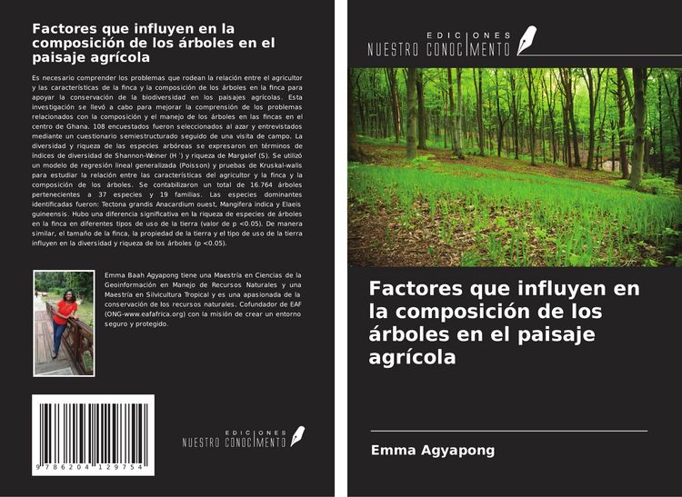 Produktbild: Factores que influyen en la composici&oacute;n de los &aacute;rboles en el paisaje agr&iacute;cola