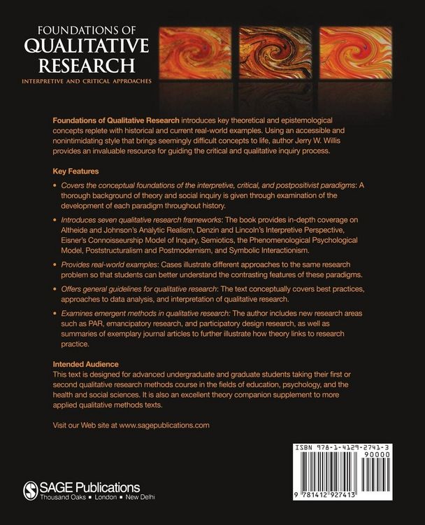 Produktbild: Foundations of Qualitative Research