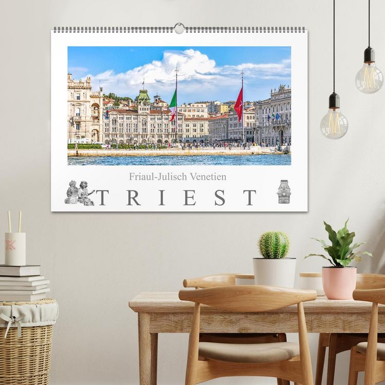 Produktbild: Friaul-Julisch Venetien - Triest (Wandkalender 2026 DIN A2 quer), CALVENDO Monatskalender