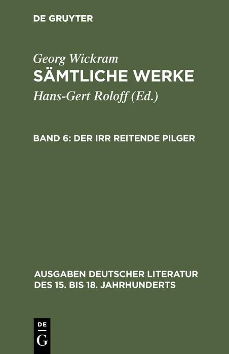 Produktbild: Der irr reitende Pilger