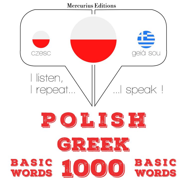 Produktbild: Polski - grecki: 1000 podstawowych sł&oacute;w