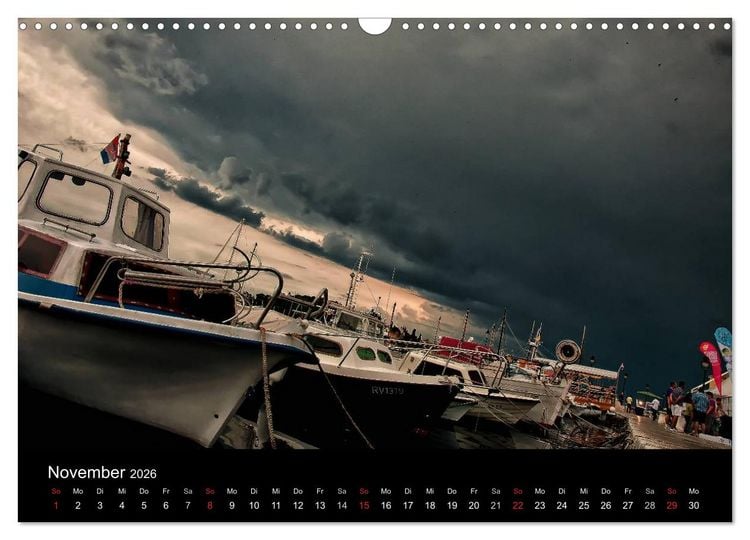 Produktbild: Rovinj Impressionen (Wandkalender 2026 DIN A3 quer), CALVENDO Monatskalender