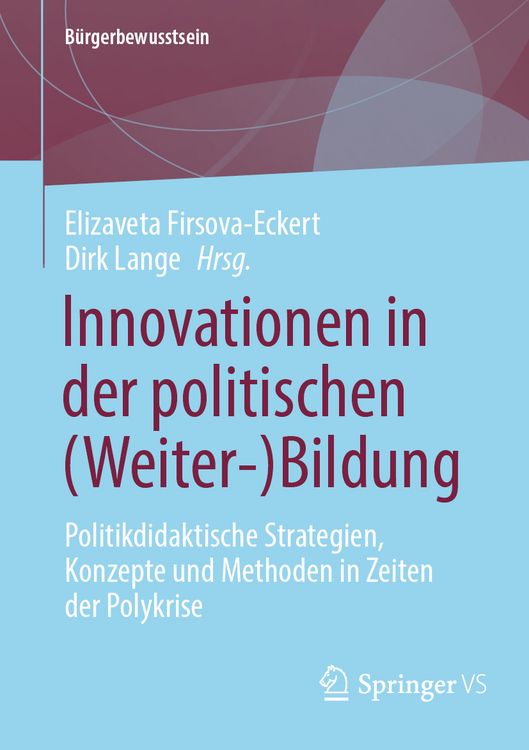 Produktbild: Innovationen in der politischen (Weiter-)Bildung