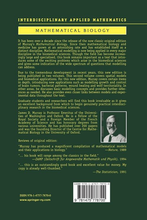 Produktbild: Mathematical Biology II