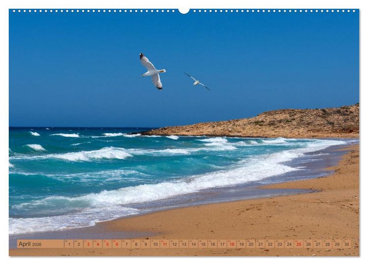 Produktbild: Kreta - Inselliebe (Wandkalender 2026 DIN A2 quer), CALVENDO Monatskalender