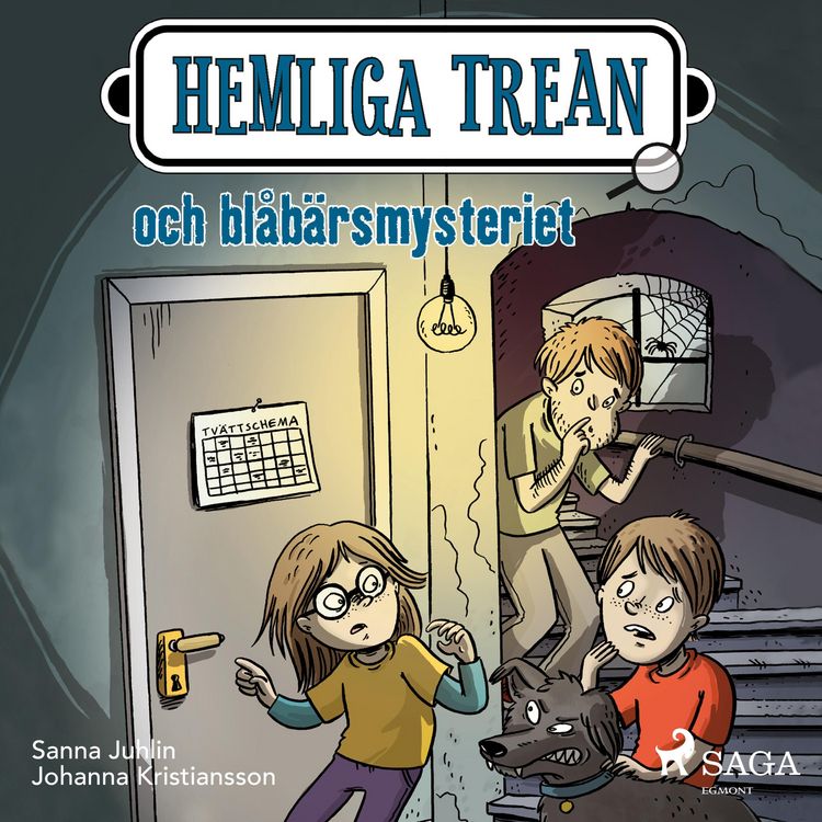 Produktbild: Hemliga trean och bl&aring;b&auml;rsmysteriet