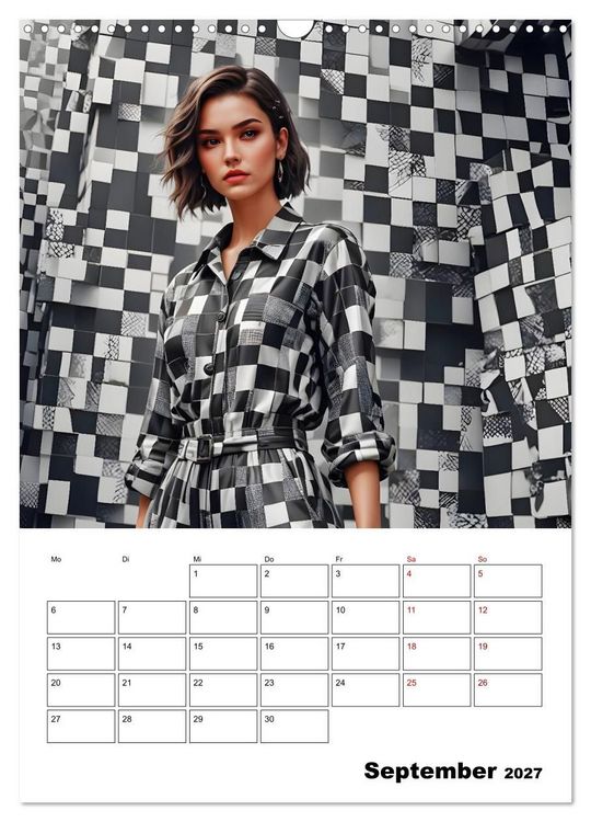 Produktbild: Schachspiel der Mode (Wandkalender 2027 DIN A3 hoch), CALVENDO Monatskalender