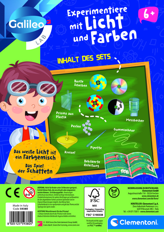 Produktbild: Experimentiere mit Licht und Farben