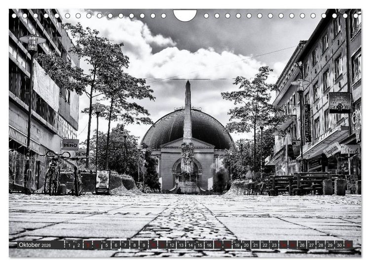 Produktbild: Ein Blick auf Darmstadt (Wandkalender 2026 DIN A4 quer), CALVENDO Monatskalender