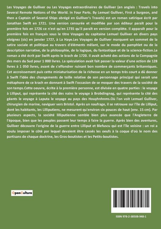 Produktbild: Les Voyages de Gulliver