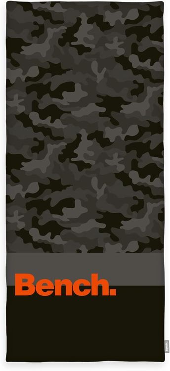 Produktbild: Herding 6112608537 - Bench Strandtuch, Saunatuch, 80x180cm, 100% Baumwolle, Camouflage/Tarnmuster