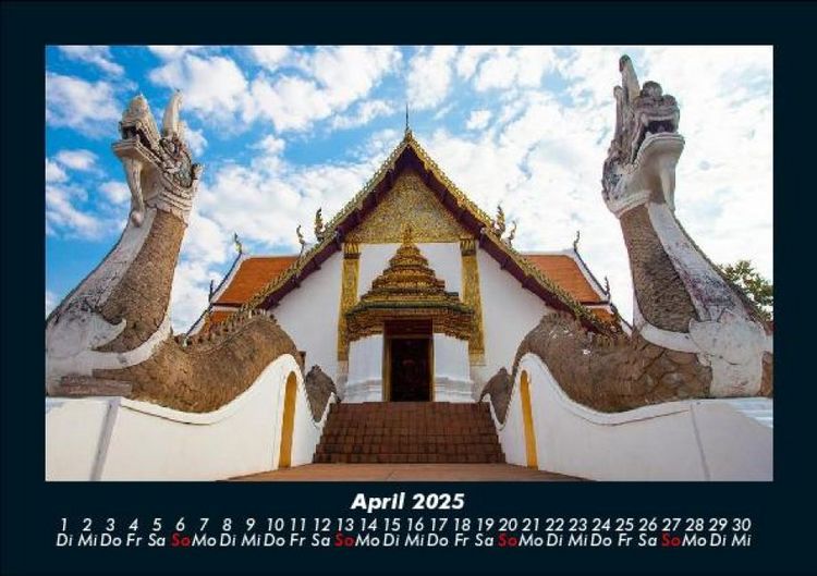 Produktbild: Tempel 2025 Fotokalender DIN A5