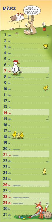 Produktbild: Notizkalender HUMOR 2027