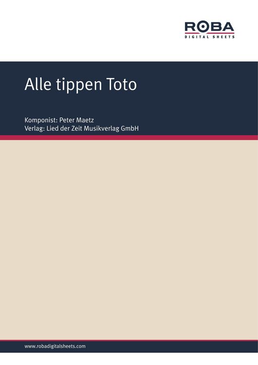 Produktbild: Alle tippen Toto