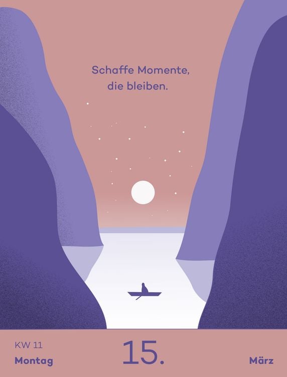 Produktbild: Tagesabrei&szlig;kalender 2027: 6-Minuten
