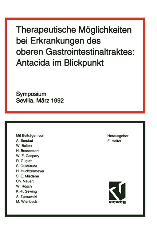 Produktbild: Therapeutische M&ouml;glichkeiten bei Erkrankungen des oberen Gastrointestinaltraktes: Antacida im Blickpunkt