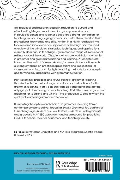 Produktbild: Teaching English Grammar to Speakers of Other Languages