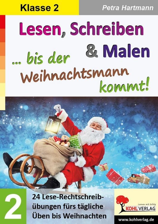 Produktbild: Lesen, Schreiben und Malen ... bis der Weihnachtsmann kommt! / Klasse 2