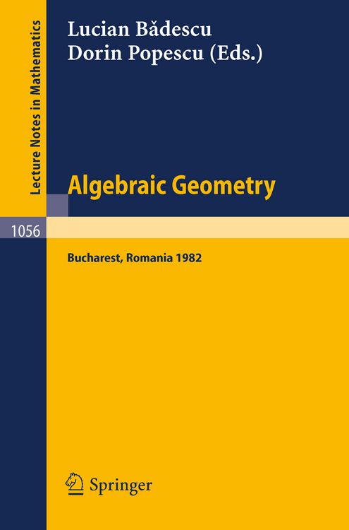 Produktbild: Algebraic Geometry