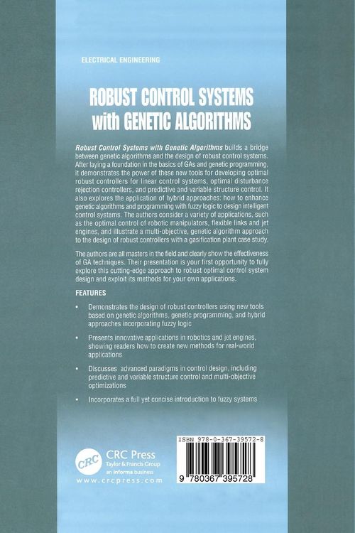 Produktbild: Robust Control Systems with Genetic Algorithms
