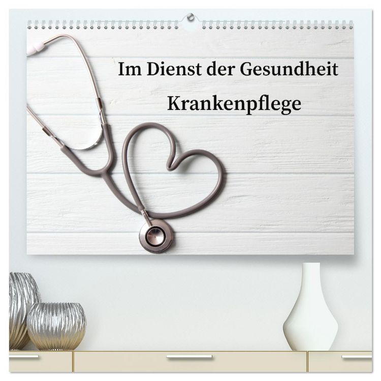 Produktbild: Im Dienst der Gesundheit - Krankenpflege (hochwertiger Premium Wandkalender 2026 DIN A2 quer), Kunstdruck in Hochglanz