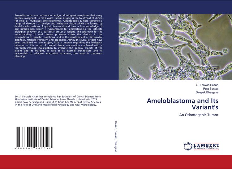 Produktbild: Ameloblastoma and Its Variant's