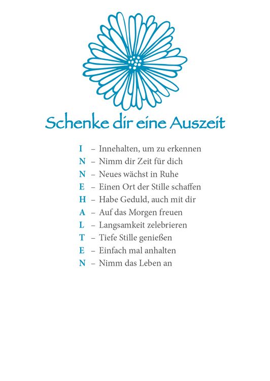 Produktbild: Der stille Zauber des Innehaltens