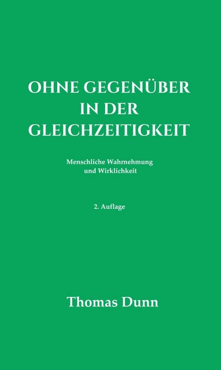 Produktbild: Ohne Gegen&uuml;ber in der Gleichzeitigkeit