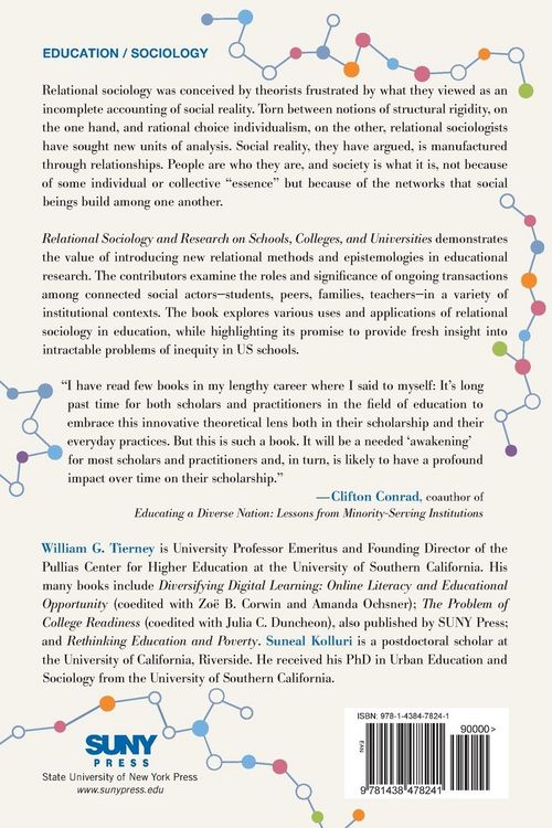 Produktbild: Relational Sociology and Research on Schools, Colleges, and Universities