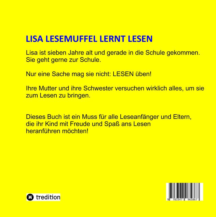 Produktbild: Lisa Lesemuffel lernt lesen