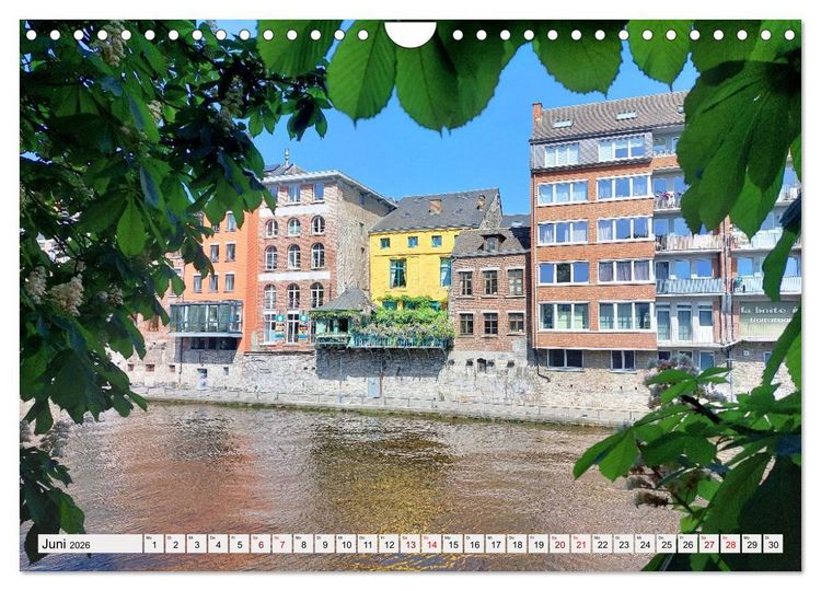 Produktbild: Namur - Hauptstadt der Wallonie (Wandkalender 2026 DIN A4 quer), CALVENDO Monatskalender