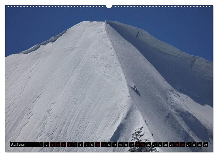 Produktbild: Piz Bernina - H&ouml;hepunkte aus dem Oberengadin (Wandkalender 2026 DIN A2 quer), CALVENDO Monatskalender