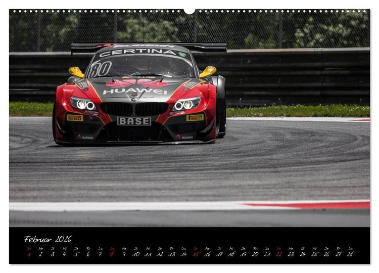 Produktbild: EMOTIONS ON THE GRID - GT Masters (Wandkalender 2026 DIN A2 quer), CALVENDO Monatskalender