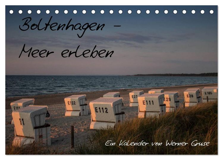 Produktbild: Boltenhagen - Meer erleben (Tischkalender 2026 DIN A5 quer), CALVENDO Monatskalender