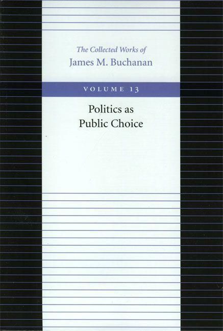Produktbild: Politics as Public Choice