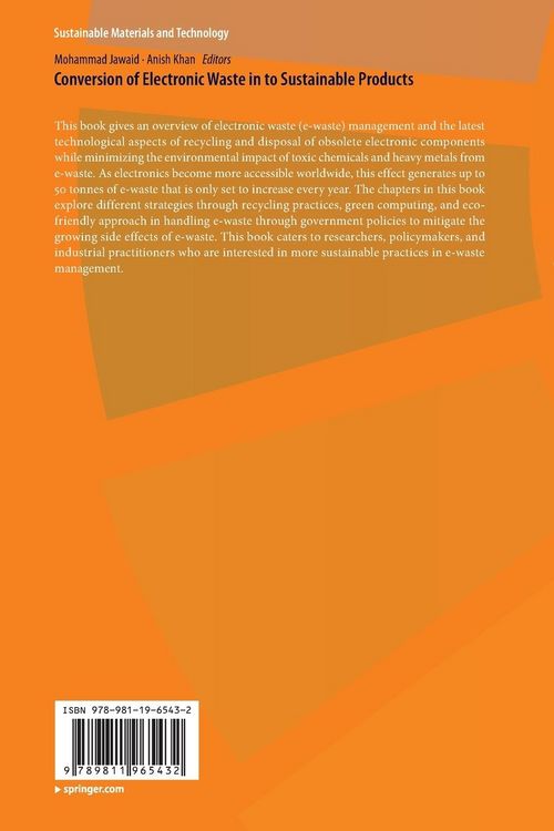Produktbild: Conversion of Electronic Waste in to Sustainable Products