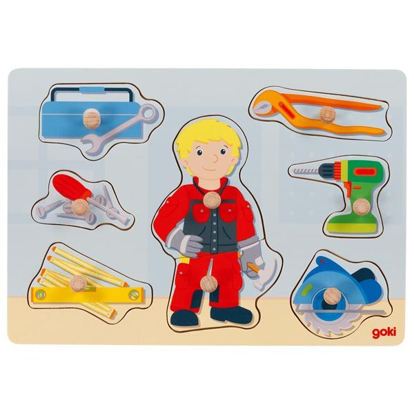 Produktbild: Steckpuzzle Handwerker