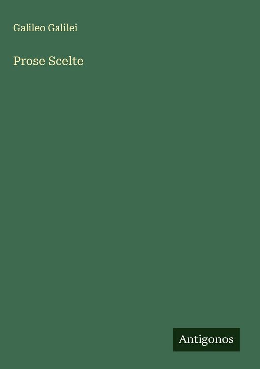 Produktbild: Prose Scelte