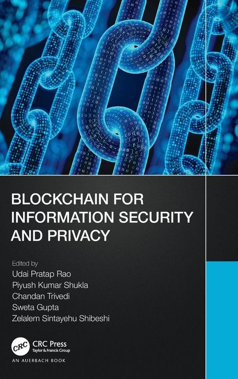 Produktbild: Blockchain for Information Security and Privacy